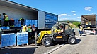 Bergungsarbeiten auf der A5